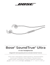 Bose soundtrue ultra ie headphones samsung 取扱説明書