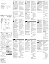 Sony MUC-B20SB1 取扱説明書