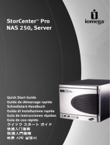 Iomega StorCenter Pro NAS 250d Server 取扱説明書
