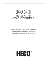 Heco METAS XT CENTER 31 取扱説明書