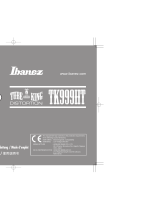 Ibanez tube king distortion TK999HT 取扱説明書