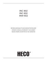 Heco INC 602 取扱説明書