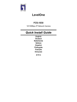 LevelOne FCS-1030 Quick Install Manual