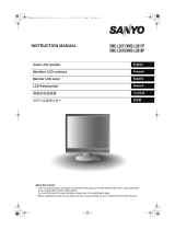 Sanyo VMC-L2619 - High Performance Professional 19" LCD Monitor ユーザーマニュアル