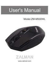 ZALMAN ZM-M500WL ユーザーマニュアル