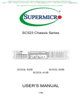 Supermicro SC523L-520B ユーザーマニュアル