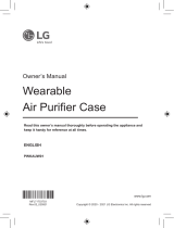 LG PWKAUW01 Wearable Air Purifier Case 取扱説明書