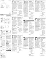 Sony MUC-B20BL1 取扱説明書