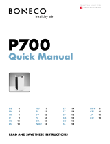 Boneco P700 Quick Manual