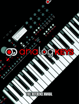 Elektron Analog Keys ユーザーマニュアル