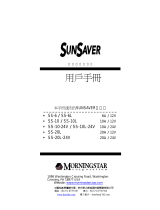 Morningstar SunSaver ユーザーマニュアル
