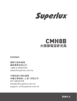 Superlux CMH8B ユーザーガイド