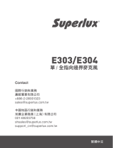 Superlux E304B ユーザーガイド