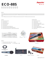 Superlux ECO88S 6 pack 仕様
