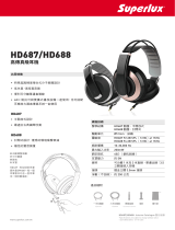 Superlux HD687/HD688 仕様