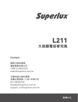 Superlux L211 ユーザーガイド