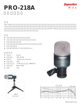 Superlux PRO218A 仕様