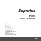 Superlux PS2B ユーザーガイド