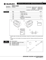 Suzuki DL250L8 Installation Instructions Manual