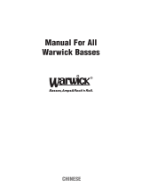 Warwick Bass ユーザーマニュアル