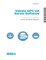 Vaisala OPC UA Server ユーザーマニュアル