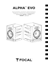 Focal Alpha 50 Evo ユーザーマニュアル