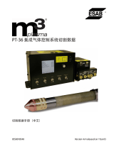 ESAB M3® Plasma PT-36 G2 Plasma System Cutting Data ユーザーマニュアル