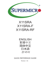 Supermicro X11SRA-F Quick Reference Manual