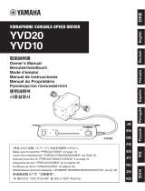 Yamaha YVD10 取扱説明書