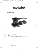 Metabo FSR 200 INTEC 取扱説明書