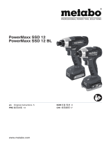 Metabo PowerMaxx SSD 12 BL 取扱説明書