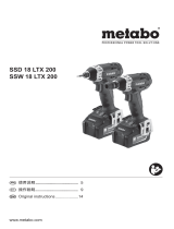 Metabo SSD 18 LTX 200 取扱説明書