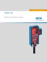 SICK GTB2 Flat Miniature photoelectric sensors 取扱説明書