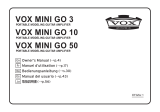 Vox MINI GO 10 取扱説明書