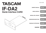 Tascam IF-DA2 取扱説明書