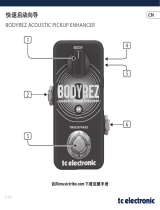 TC Electronic BODYREZ ACOUSTIC PICKUP ENHANCER クイックスタートガイド