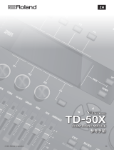 Roland TD-50X ユーザーマニュアル