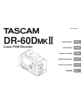 Tascam DR-60D 取扱説明書
