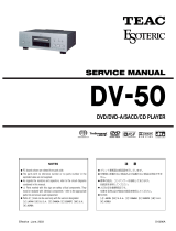 TEAC Esoteric DV-50 ユーザーマニュアル