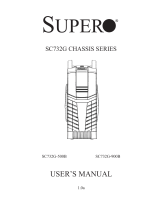Supermicro SuperChassis 732G-903B ユーザーマニュアル