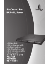 Iomega StorCenter Pro NAS 450r Server クイックスタートガイド