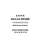Abocom MH1000 Quick Install Manual