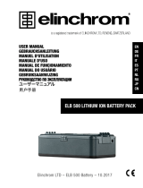 Elinchrom ELB 500 TTL - Battery ユーザーマニュアル