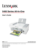 Lexmark 5400 Series ユーザーマニュアル