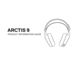 Steelseries Arctis 9 Wireless Bluetooth Gaming Headset for PC 取扱説明書