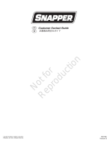 Snapper SPX110 ユーザーガイド