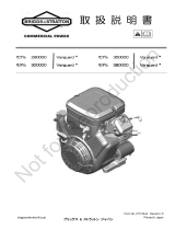 Simplicity MODEL 29 30 35 38 VANGUARD HS GASOLINE ユーザーマニュアル