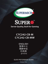 Supermicro C7C242-CB-MW Quick Reference Manual