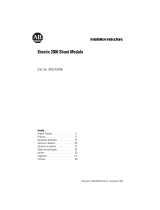 Allen-Bradley Kinetix 2000 Installation Instructions Manual