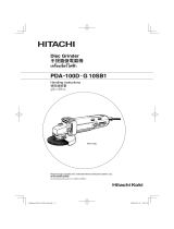 Hitachi PDA-100D Handling Instructions Manual